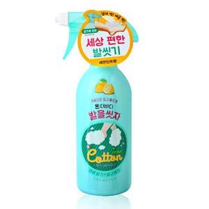 온더바디 발을 씻자 프레쉬 레몬 민트 코튼 풋샴푸 385ml (AD)