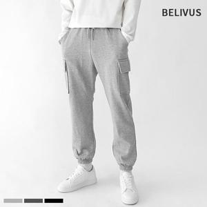 [빌리버스]빌리버스 남자 조거 팬츠 BJJ037 기모 카고 밴딩 트레