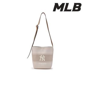 [MLB] 바시티 레터링 캔버스 버킷백 3ABMB015N 50CRS