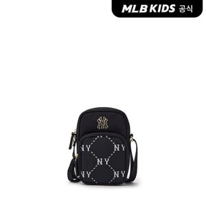 [MLB키즈 공식] 25N 다이아 모노그램 미니크로스백 NY (Black) 7ACRMD25N-50BKS