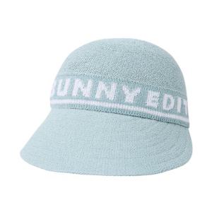 마스터바니에디션 여성 배색 로고 니트 캡(421E2CP207)