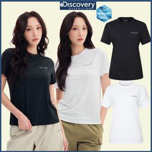 디스커버리 25S/S 여름 신상 레귤러핏 프레시벤트 여성 벤프 반팔티셔츠 DWRS66053