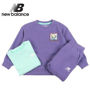 뉴발란스 키즈 3PCS 스웻 셋업(NK9YD1351U-75)_퍼플