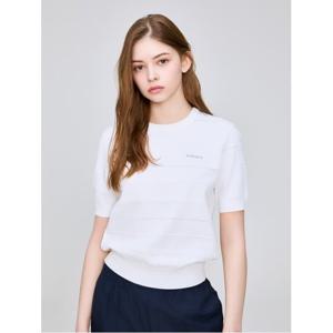 아이더 (DWM25267) 아이스 온 여성 반팔 라운드 스웨터