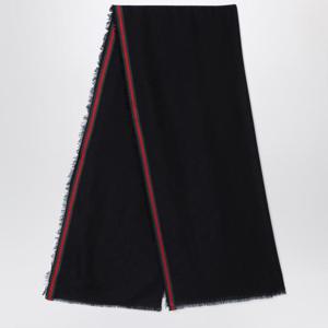 구찌 머플러 스카프 7952844G483 Black