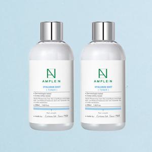 [앰플엔]히알루론샷 토너 220ml 1 + 1