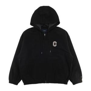 커버낫 C 로고 헤비 옥스포드 자켓 CO2503JK53BK