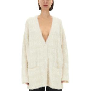 발렌시아가 가디건 769146 T62309002 WHITE
