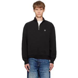 25 FW 겐조 남성 블랙 겐조 파리 보크 플라워 2 0 자수 스웨트셔츠 252387M202009