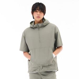 체이스컬트 HC18 공용 쿨 스트레치 후드 반팔 아노락 티셔츠 EBRU5821D0V