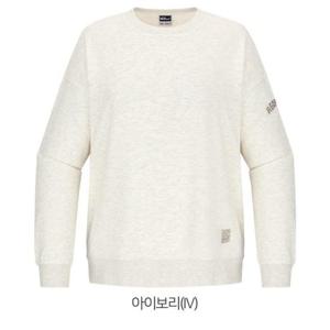 레드페이스 HC12 마일드코튼맨투맨우먼티셔츠 아이보리 REWFTSF22652