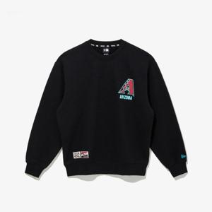 뉴에라긴팔티 GQC 14742045 MLB 애리조나 다이아몬드백스 챔피언스 맨투맨 블랙