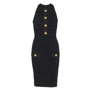 발망 미디 원피스 FF0RC010KJ160PA Black