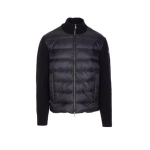 Moncler 로고 패치 집업 가디건 8G0007289A8F 999 TP948043049