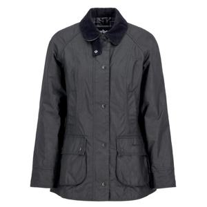 바버 여자 Beadnell 왁스 자켓 LWX0667BK11