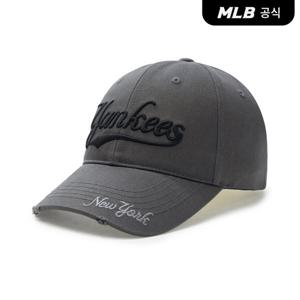 [MLB공식] 25N 바시티 빈티지 스트럭쳐 볼캡 NY (D.Charcoal Grey) 3ACPV035N
