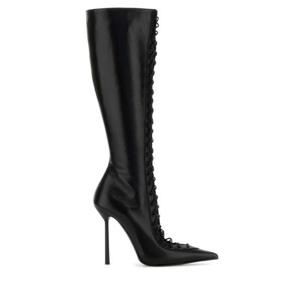레실라 여성 블랙 Colette 가죽 롱 부츠 4251B100MBPPNEM 377