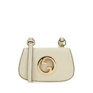 GUCCI Ivory leather Gucci Blondie crossbody bag 724645UXX0G 9022