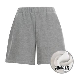 샵앤) 여성 허리벤딩 스웨이드 반바지 PIC-WPT-20084-그레이