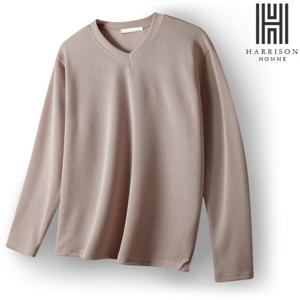 [해리슨] 코듀로이 트임 스판 긴팔티 HA-1015 NAT1007