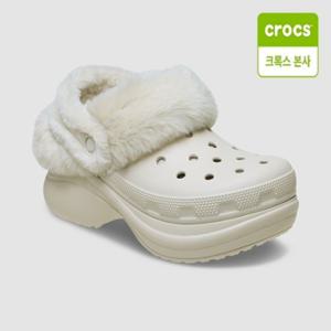 [크록스 본사] 베이 라인드 클로그 스투코 211753-160