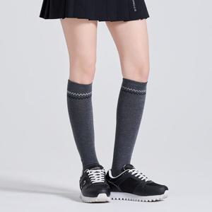 챌린저 여성 체커보드 디테일 2WAY 니삭스 멜란지그레이_CHE3WSO5786MG