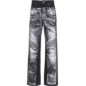 발망 스트레이트 팬츠 EH1ML155DF52ELR NOIR D LAV GRIS MOYEN