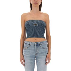 디젤 반팔 티셔츠 A14813 0ANAH8AT DENIM