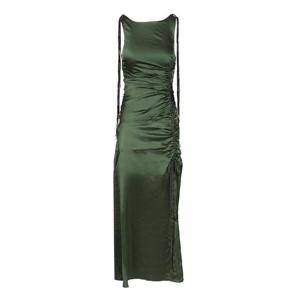 가니   민소매원피스 FW25 W0739774 5884194 Green