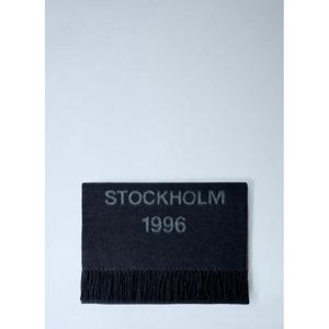 25 FW 아크네 남성 Fringed Wool Scarf acn0162040blk