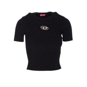 디젤   반팔 티셔츠 FW25 A196740DLAX9XX 5874034 Black