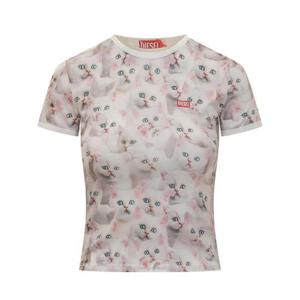 디젤   반팔 티셔츠 FW25 A185550JLCC 100A 6001184 BIANCO
