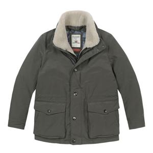 [페라로밀라노] (정가939000) 양털 패널탈착 아카이브 자켓 다크그레이 (A0CJ45237)
