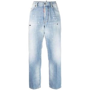 25 FW 디스퀘어드2 블리치 워싱 크롭 진 S75LB0795S30309 TP432194895