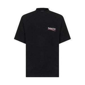 발렌시아가 반팔 티셔츠 764235TKVJ11070 BLACK