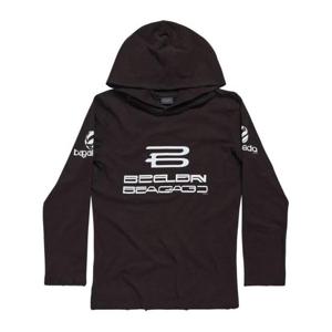 발렌시아가 후드 티셔츠 790374 TQVG29034 Black
