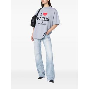 발렌시아가   반팔 티셔츠 SS25 764235 TSVI4 1300 5796522 GREY