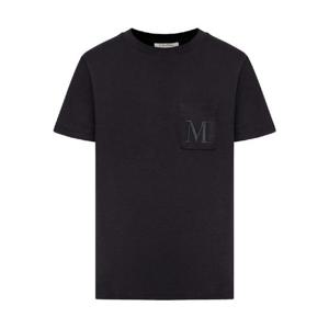 에스 막스마라   반팔 티셔츠 FW25 29976011600009 6215577 Black