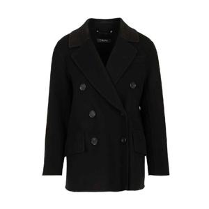 에스 막스마라  LUKAS 루카스 버진울 여성 자켓 FW25 2529046011600700013 6189709 Black