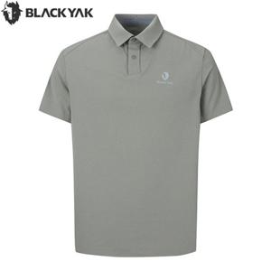 [블랙야크]남성 봄여름 베이직 카라 반팔티 쿨원사 데일리 티셔츠 1BYKTMU001 LK