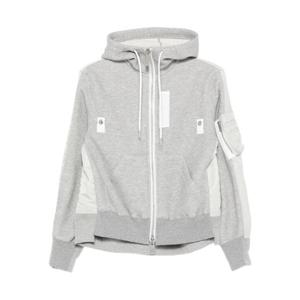 사카이   후드 티셔츠 FW25 25 08059381 6106210 Light Grey