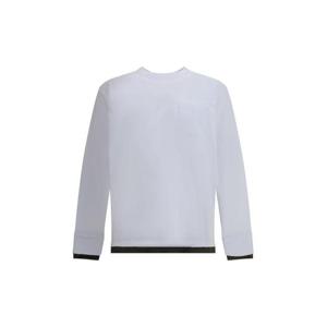 사카이 긴팔 티셔츠 2503795M 101 WHITE