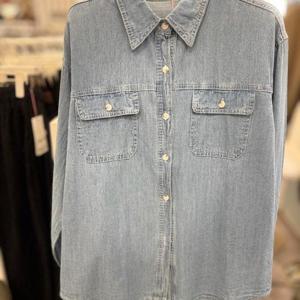 클리지 HC40 기본포켓데님셔츠 Cp2wbl12