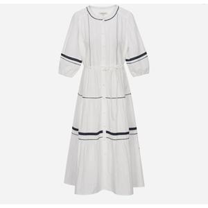 [써스데이아일랜드][여성]배색 레이스 원피스(T252MOP133W)