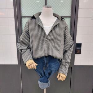 [반에이크]반에이크 하이스팁 셔츠남방VB4YBLM304Z_SC