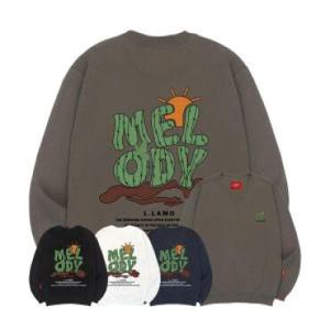 엘라모 3M 멜로디 맨투맨 남녀공용 빅사이즈 S~4XL