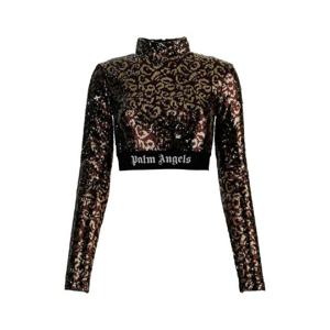 팜 엔젤스   긴팔 티셔츠 FW23 PWAB038F23FAB001 6010 5526474 Printed