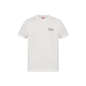 켄조 로고 자수 크루넥 티셔츠 FF55TS5254SO 02 TP934568969