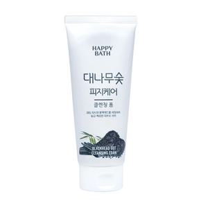 해피바스 대나무숯 흡착 클렌징폼 200g