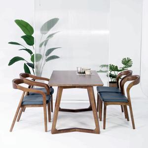 (착불)우아미가구 마빌리 원목 4인 식탁 의자 세트